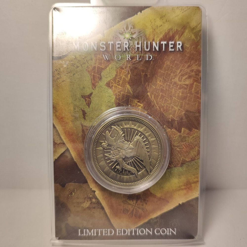 Monster Hunter World Nergigante Coin Official Capcom Limited Edition Collectible
